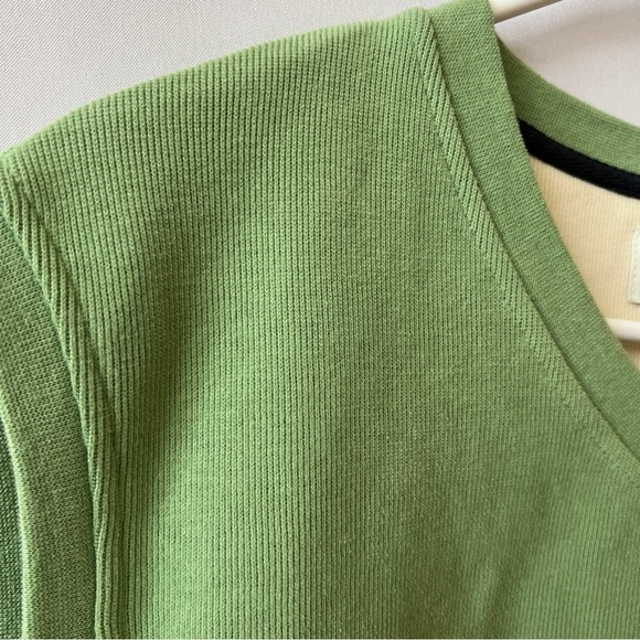 ORVIS VEST MENS L RIBBED COTTON V NECK SPORTY BUSINESS CLASSIC CASUAL PREPPY - Picture 6 of 10